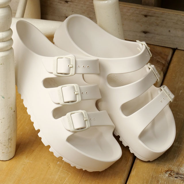 ビルケンシュトック BIRKENSTOCK サンダル フロリダ3 プラットフォーム  Florida III Platform Flex EVA レディース ドイツ製 コンフォートサンダル 健康サンダル Eggshell 正規取扱店