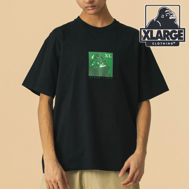 樂天商城 - 【30%OFF/SALE】XLARGE エクストララージ ゴリラヘッズ ショートスリーブTシャツ [101252011025 SU25] GORILLA HEADS S/S TEE メンズ x-large エックスラージ トップス カットソー 半袖 BLACK 【メール便可】 正規取扱店【ts】【e】