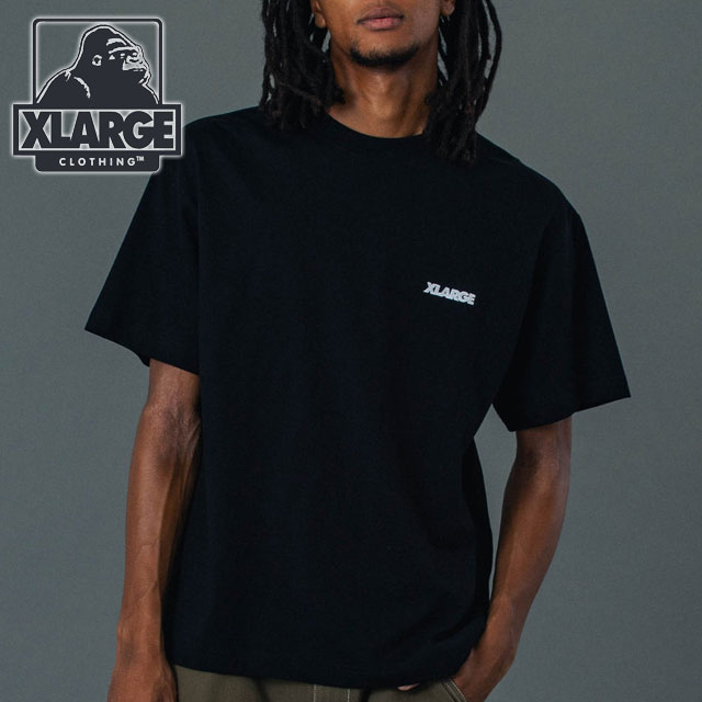 樂天商城 - XLARGE エクストララージ メンズ OG ショートスリーブTシャツ [101261011003 SS26] OG S/S TEE トップス 半袖 黒 BLACK 【メール便可】 正規取扱店