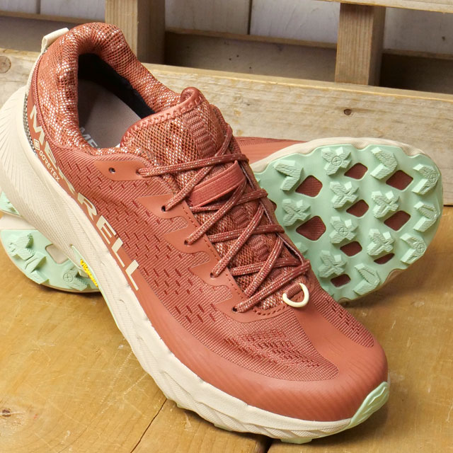 【在庫限り】メレル MERRELL スニーカー レディース アジリティー ピーク5 ゴアテックス [J068256] W AGILITY PEAK 5 GORE-TEX ウィメンズ 靴 トレイルランニングシューズ 防水 ピンク系 SEDONA 正規取扱店【ts】