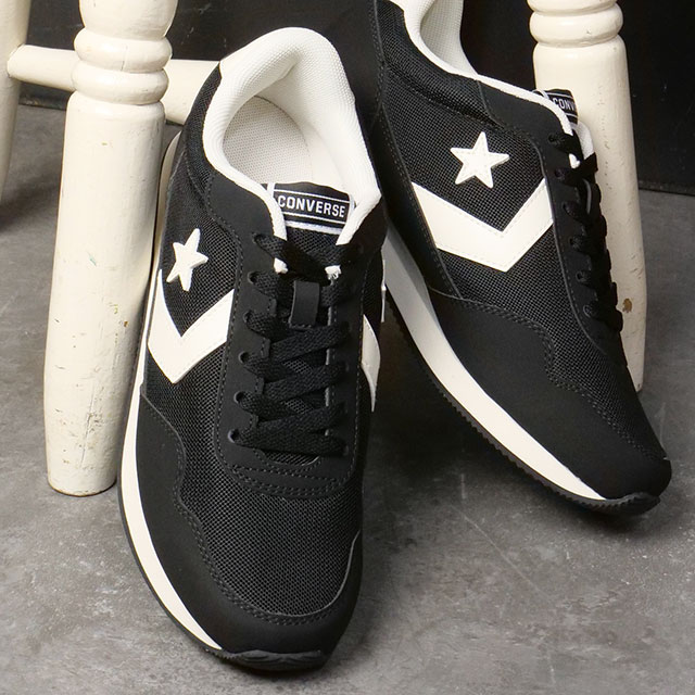 【最大100%ポイントバック】コンバース CONVERSE レディース スニーカー NX530 [38002300 SS26] 靴 ローカット レトロランニングシューズ ブラック/ホワイト 正規取扱店