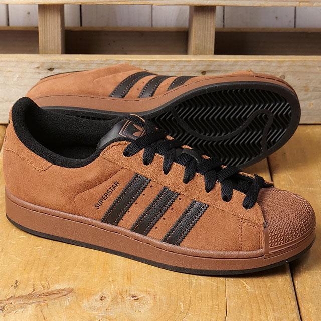 樂天商城 - 【最大100%ポイントバック】adidas Originals アディダス オリジナルス スニーカー メンズ スーパースター 2 [IH9318 SS26] SUPERSTAR II レザー ローカット プリラブドブラウン/コアブラック/プリラブドブラウン 正規取扱店