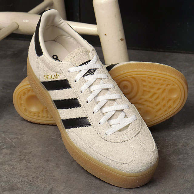 Rakuten - 【最大100%ポイントバック】adidas Originals アディダス オリジナルス スニーカー レディース ハンドボール スペツィアル ボールド ウィメンズ [IH9190 SS26] HANDBALL SPEZIAL BOLD W スエード ローカット 厚底 ベージュ系 アルミナ/コアブラック/ガム 正規取扱店