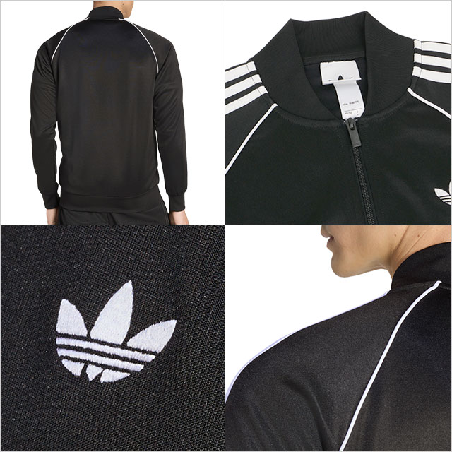���ǥ����� ���ꥸ�ʥ륹 adidas Originals ��� �����ѡ������� �ȥ�å��ȥå� [CC317/KE3512 SS26] SST TRACK TOP �ȥåץ� �ȥ�å����㥱�å� ���㡼�� �� �֥�å� �����谷Ź