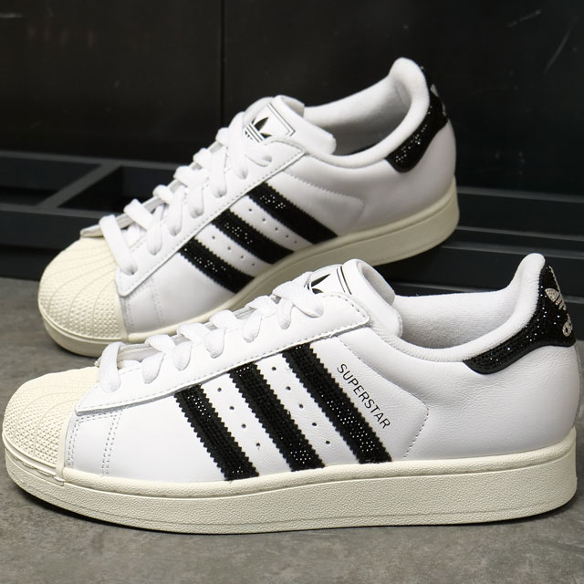 樂天商城 - adidas Originals アディダス オリジナルス スニーカー レディース スーパースター 2 ウィメンズ [HQ2285 SS26] SUPERSTAR II W プレミアムレザー ローカット 白黒 フットウェアホワイト/コアブラック/オフホワイト 正規取扱店