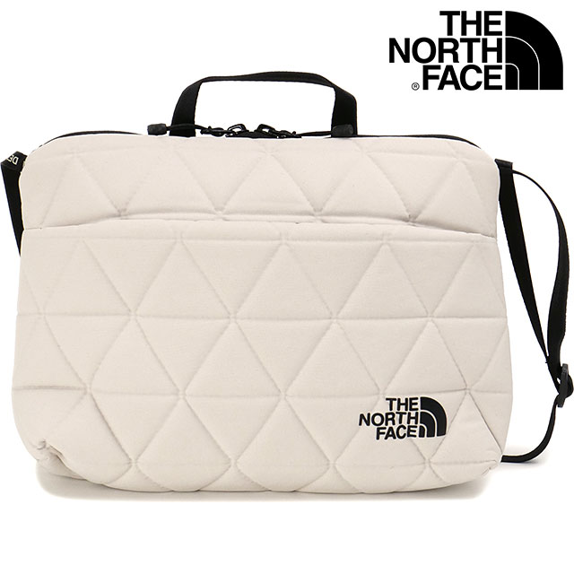ザ・ノース・フェイス THE NORTH FACE ジオフェイスポーチ [NM32356-FI SS26] 2L Geoface Pouch メンズ・レディース サコッシュバッグ アクセサリーポーチ ライトベージュ フォッシルアイボリー 正規取扱店