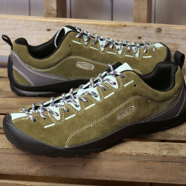 【最大100%ポイントバック】キーン KEEN スニーカー メンズ ジャスパー [1031708 SS26] M JASPER キャンプ アウトドア タウン ハイキング スエードシューズ カーキグリーン DARK-OLIVE/CABBAGE 正規取扱店