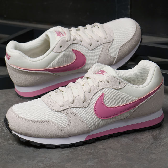 Rakuten - 【楽天スーパーSALE限定37％OFF】NIKE ナイキ スニーカー　レディース ナイキ ウィメンズ MD ランナー 2 [749869-106 SS26] NIKE WMNS MD RUNNER 2 ベージュ/ピンク SAIL/PEONY-CHALK-WHITE 正規取扱店【ts】【sp】【e】