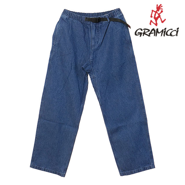 樂天商城 - 【最大100%ポイントバック】GRAMICCI グラミチ メンズ デニム グラミチパンツ ストレートフィット [G6SM-P086 SS26] DENIM GRAMICCI PANT STRAIGHT FIT ボトムス イージーパンツ クライミングパンツ ロングパンツ ブルー LIGHT-WASH 正規取扱店