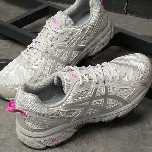 樂天商城 - ASICS SportStyle アシックス スポーツスタイル スニーカー レディース ゲルベンチャー6 [1203A438-032 SS26] GEL-VENTURE 6 靴 シューズ フットウェア ジャパンブランド グレー CONCRETE/DIGITAL-SAKURA 正規取扱店