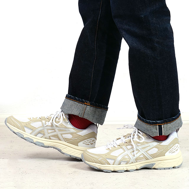 樂天商城 - 【最大100%ポイントバック】ASICS SportStyle アシックス スポーツスタイル スニーカー ゲルヌノビキ [1203A536-108 SS26] GEL-NUNOBIKI メンズ・レディース 靴 シューズ フットウェア ジャパンブランド ホワイト系 WHITE/PUTTY 正規取扱店