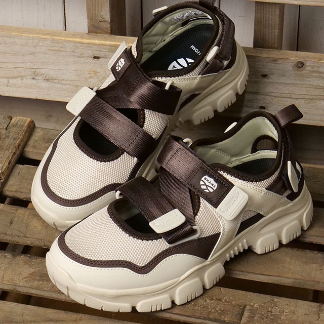 樂天商城 - 【最大100%ポイントバック】SHAKA シャカ スニーカー レディース オッタートレイル AT [SK-217 SS26] OTTER TRAIL AT 靴 シューズ アウトドア サンダル スポサン ベージュ系 Linen/Brown 正規取扱店