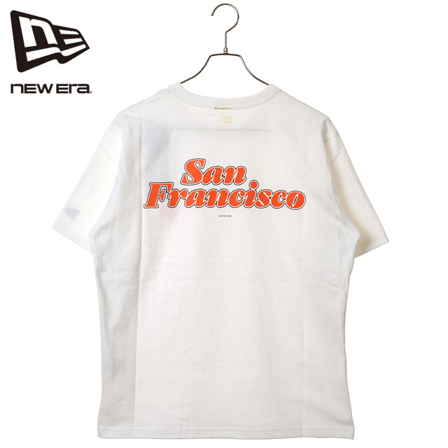 樂天商城 - 【最大100%ポイントバック】ニューエラ キャップ NEW ERA CAP ショートスリーブTシャツ 中津川吾郎 サンフランシスコ・ジャイアンツ [14880330 SS26] SS WAS CT TEE GORO SAFGIA メンズ・レディース ユニセックス 半袖 MLB コラボ ホワイト系 オフホワイト 正規取扱店