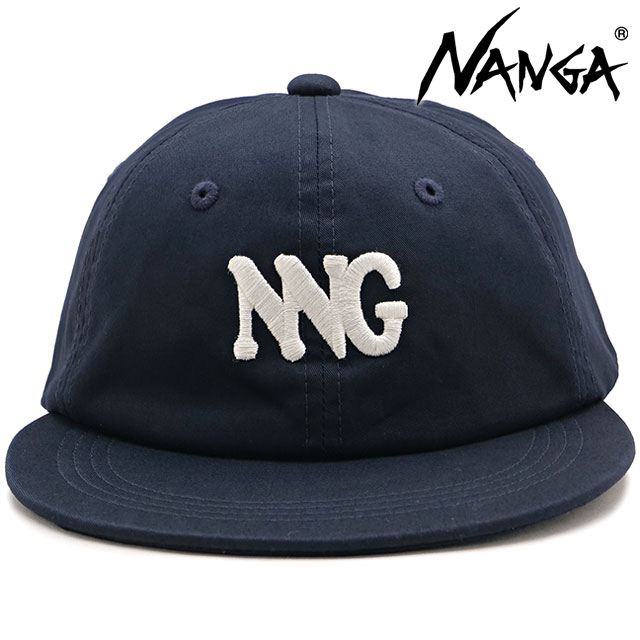 樂天商城 - 【最大100%ポイントバック】NANGA ナンガ コットンツイル NNGロゴキャップ [N2600-3A066A SS26] COTTON TWILL NNG LOGO CAP メンズ・レディース ユニセックス 帽子 フリーサイズ アウトドア ネイビー NVY 正規取扱店