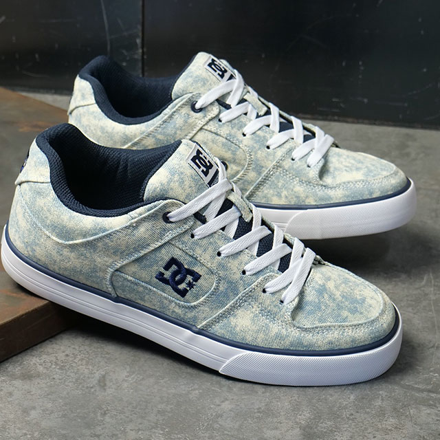 【最大100%ポイントバック】ディーシーシューズ DC SHOES メンズ スニーカー ピュア TX SE [DM261306 SS26] PURE TX SE 靴 ローカット シューズ ストリート カジュアル LBY ライトブルー/デニム 正規取扱店