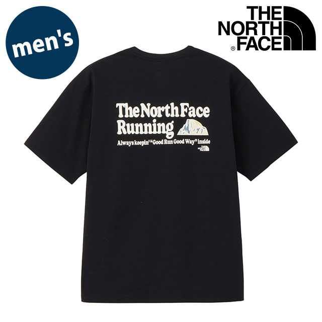 樂天商城 - 【最大100%ポイントバック】THE NORTH FACE ザ・ノース・フェイス Tシャツ メンズ ショートスリーブフリーランイーエスグラフィッククルー [NT12690-K SS26] S/S Free Run ES Graphic Crew ユニセックス 半袖 パフォーマンスウェア 黒 ブラック 【メール便可】 正規取扱店