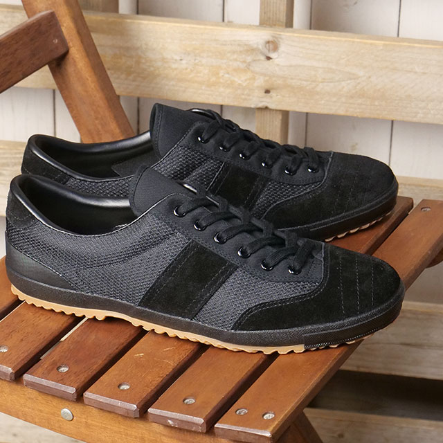 樂天商城 - 【最大100%ポイントバック】MOONSTAR FINE VULCANIZED ムーンスター ファインバルカナイズド スニーカー ジムナ エース [54324476 SS26] GYMNA ACE メンズ・レディース 靴 シューズ メッシュ 薄底 日本製 ブラック BLACK 正規取扱店