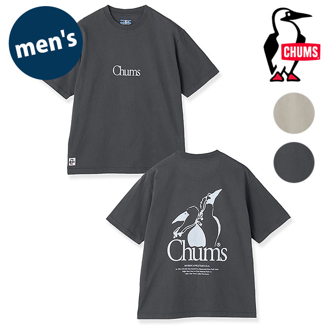 樂天商城 - 【最大100%ポイントバック】CHUMS チャムス メンズ ブービーバードツインズTシャツ [CH01-2722 SS26] M Booby Bird Twins T-Shirt トップス 半袖 オーバーサイズ USAコットン 正規取扱店