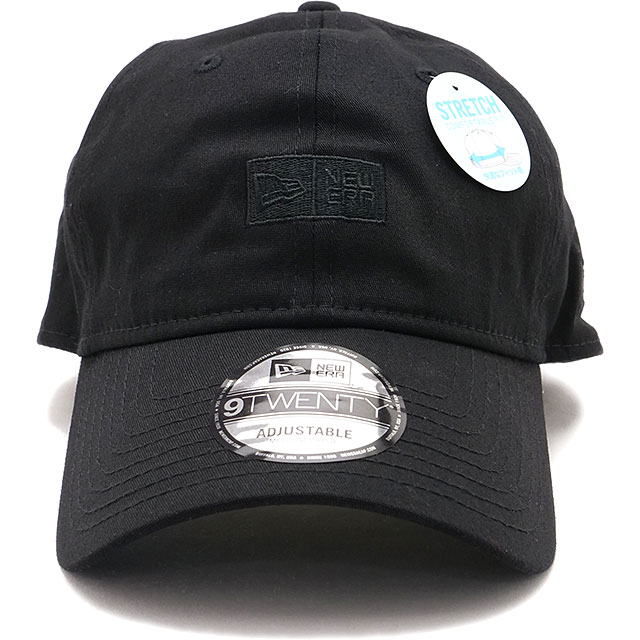 樂天商城 - 【最大100%ポイントバック】ニューエラ キャップ NEW ERA CAP アウトドア ストレッチコットン ボックスロゴ [14774428 SS26] OD 9TWENTY ST CTN BOXLOGO メンズ・レディース ユニセックス 帽子 サイズ調整可能 ブラック 正規取扱店