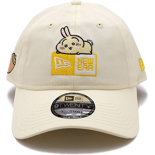 樂天商城 - ニューエラ キャップ NEW ERA CAP ちいかわ うさぎ [14864516 SS26] 9TWENTY CHIIKAWA USAGI BOX メンズ・レディース ユニセックス 帽子 コラボ サイズ調整可能 ホワイト系 ストーン 正規取扱店