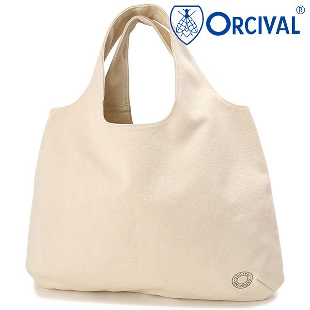 【最大100%ポイントバック】オーシバル ORCIVAL キャンバストートバッグ [OR-H0389-DXS SS26] CANVAS TOTE BAG メンズ・レディース ユニセックス 鞄 肩掛け 帆布 白 ECRU 正規取扱店