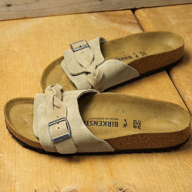 樂天商城 - 【最大100%ポイントバック】BIRKENSTOCK ビルケンシュトック サンダル レディース オオイタ ブレイデッド [1026730 SS26] OITA BRAIDED 靴 ドイツ製 コンフォートサンダル ベージュ TAUPE | SUEDE-LEATHER 正規取扱店