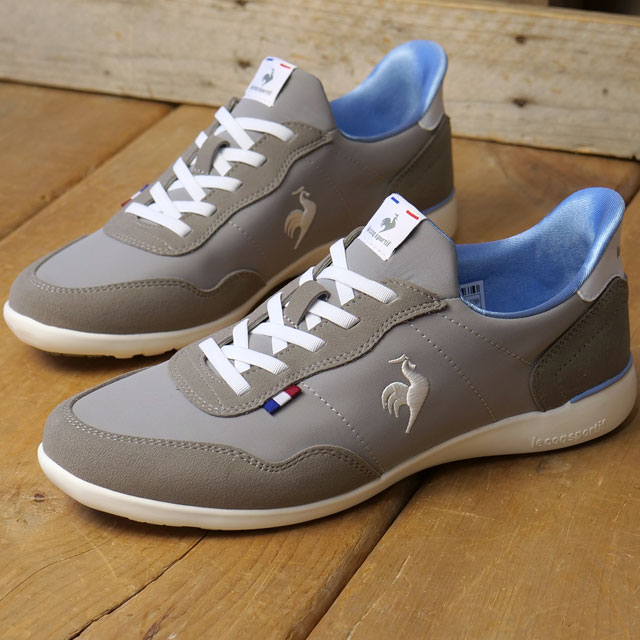 【最大100%ポイントバック】ルコック le coq sportif スニーカー レディース LCS セギュール III ワイド SI [LU6SSN18LZ SS26Q2] LCS SEGUR III WIDE SI 靴 薄底シューズ GYWH グレー/ホワイト 正規取扱店