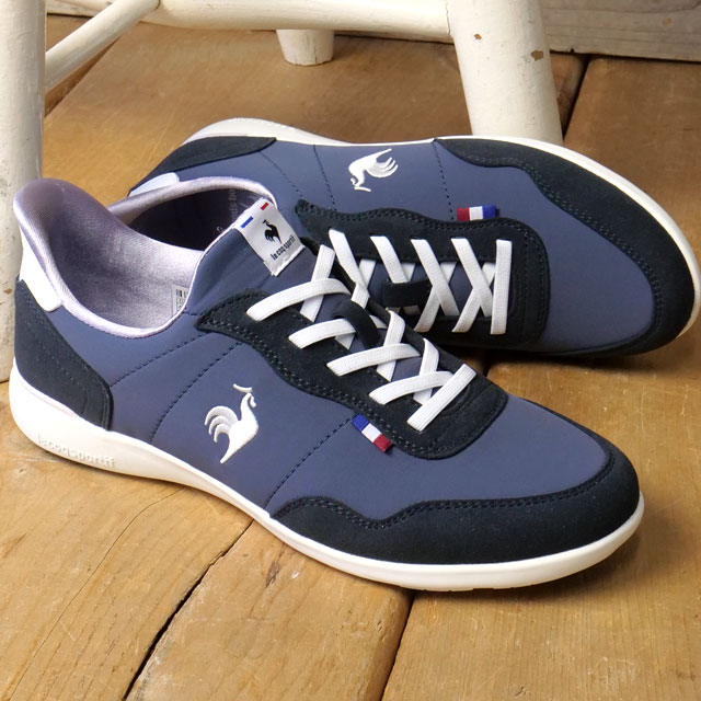 【最大100%ポイントバック】le coq sportif ルコック スポルティフ スニーカー レディース LCS セギュール III ワイド SI [LU6SSN18LZ SS26Q2] LCS SEGUR III WIDE SI 靴 薄底シューズ NVWH ネイビー/ホワイト 正規取扱店