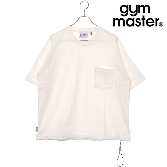 樂天商城 - GYM MASTER ジムマスター メンズ 7.4ozヘビーウェイトビッグTee [G121709-01 SS26] トップス 半袖 ポケットTシャツ 白 ホワイト 【メール便可】 正規取扱店