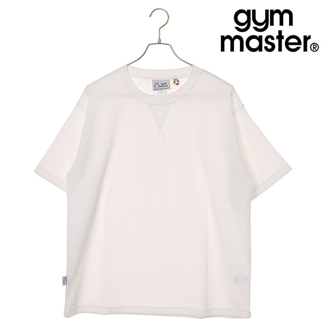 樂天商城 - GYM MASTER ジムマスター メンズ 7.2ozドライワッフルクルーネック [G133780-01 SS26] トップス 半袖Tシャツ 吸水速乾 白 ホワイト 【メール便可】 正規取扱店