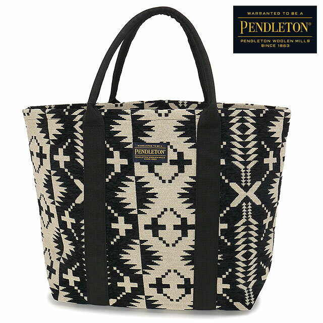 樂天商城 - 【最大100%ポイントバック】PENDLETON ペンドルトン ゴブラン ラージトートバッグ [PDT-000-261009 SS26] GOBELINS LARGE TOTE BAG メンズ・レディース ユニセックス 鞄 肩掛け ブラック BLACK 正規取扱店