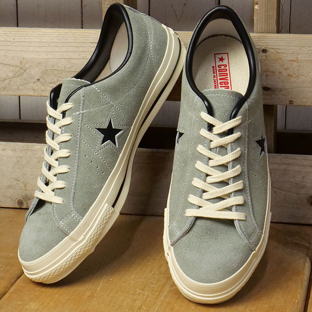 【最大100%ポイントバック】コンバース CONVERSE メンズ スニーカー ワンスター J スエード [33702500 SS26] ONE STAR J SUEDE 日本製 靴 ローカット シューズ グレー 正規取扱店