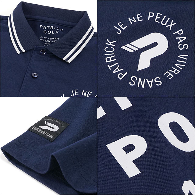 �ѥȥ�å� ����� PATRICK GOLF ����ե����� ��� [263-122 SS26] M LP �ݥ������ ������ Ⱦµ �ۿ�®�� NVY �ͥ��ӡ� �����谷Ź