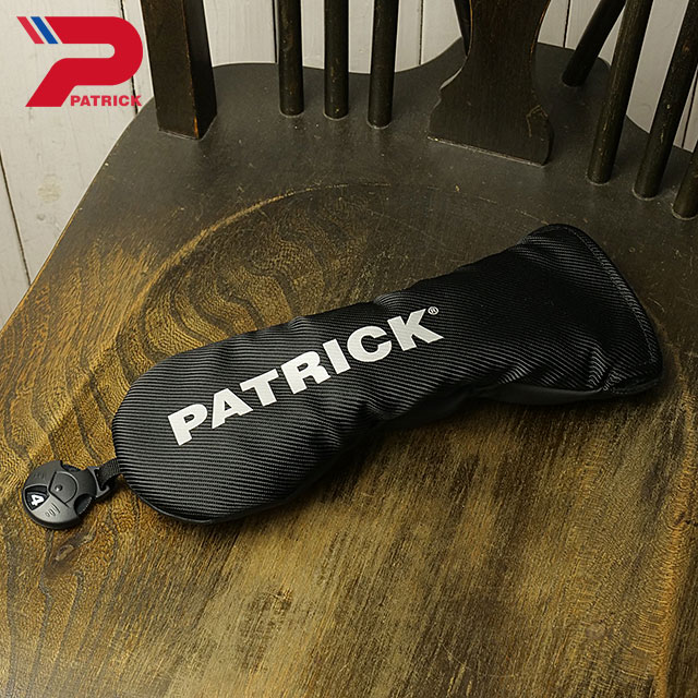 【最大100%ポイントバック】PATRICK GOLF パトリック ゴルフ ユーティリティ用 ヘッドカバー LP [263-831 SS26] HEAD COVER LP UT ハイブリッド用 おしゃれ シンプル ゴルフコンペ ギフト ブラック BLK 正規取扱店