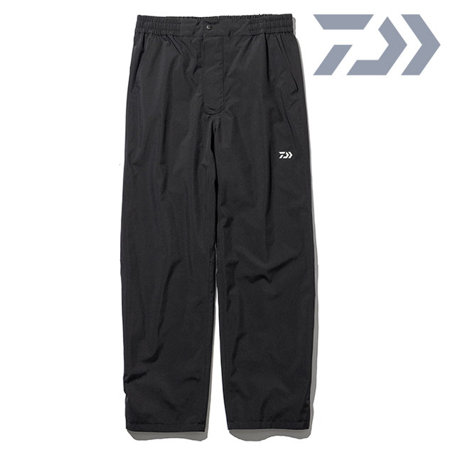 【最大100%ポイントバック】ダイワ DAIWA メンズ レインマックス 2L シェルパンツ [DR-3625PEX SS26] RAINMAX 2L SHELL PANTS ボトムス レインパンツ 透湿防水 耐久 フィッシングウェア ブラック BLACK 正規取扱店