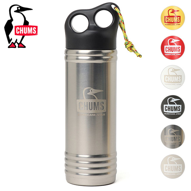 樂天商城 - 【最大100%ポイントバック】CHUMS チャムス ステンレスボトル キャンパーウェーブボトル 500ml [CH62-2128 SS26] Camper Wave Bottle 500ml メンズ・レディース ユニセックス 水筒 真空断熱構造 正規取扱店