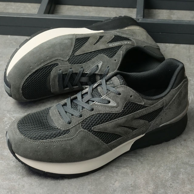 樂天商城 - HI-TEC ハイテック スニーカー メンズ HTS シルバーシャドウ R2 [53240556 SS26] HTS SILVER SHADOW R2 靴 ランニングシューズ ブラック BLACK 正規取扱店