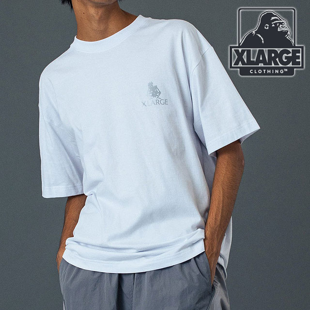樂天商城 - 【最大100%ポイントバック】XLARGE エクストララージ メンズ フォッシル ショートスリーブTシャツ [101261011019 SS26] FOSSIL S/S TEE トップス 半袖 白 WHITE 【メール便可】 正規取扱店