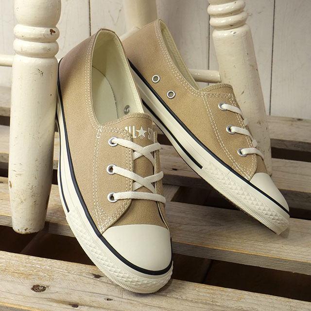 樂天商城 - 【最大100%ポイントバック】CONVERSE コンバース スニーカー レディース オールスター LP パンプス ローカット [31318273 SS26Q2] ALL STAR LP PUMPS OX 靴 シューズ ベージュ BEIGE 正規取扱店