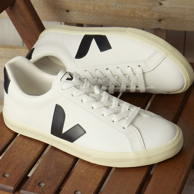 樂天商城 - 【最大100%ポイントバック】VEJA ヴェジャ スニーカー レディース エスプラー ロゴ [EO0200005 SS26] ESPLAR LOGO 靴 レザーシューズ 白 WHITE/BLACK 正規取扱店