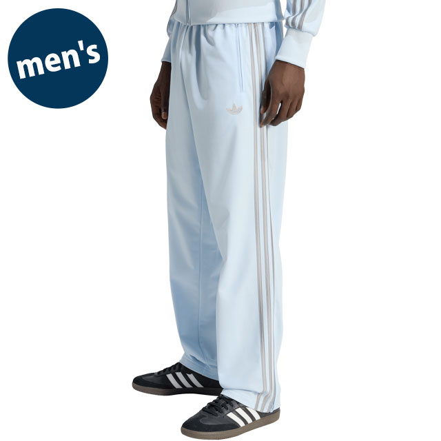 樂天商城 - adidas Originals アディダス オリジナルス メンズ ファイヤーバード トラックパンツ [TV934/KS2221 SS26] FIREBIRD TP ボトムス ジャージ ラインパンツ 日本別注 ブルー クリスタルスカイ/ライトオニキス 正規取扱店