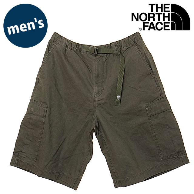 Cotton Pants - 【最大100%ポイントバック】THE NORTH FACE ザ・ノース・フェイス メンズ ロックステディカーゴショーツ [NB42633-NT SS26] Rock Steady Cargo Short ボトムス ショートパンツ ハーフパンツ 撥水 カーキグリーン ニュートープ 正規取扱店