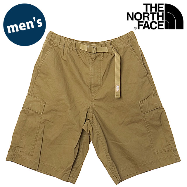 樂天商城 - THE NORTH FACE ザ・ノース・フェイス メンズ ロックステディカーゴショーツ [NB42633-CK SS26] Rock Steady Cargo Short ボトムス ショートパンツ ハーフパンツ 撥水 ベージュ クラシックカーキ 正規取扱店