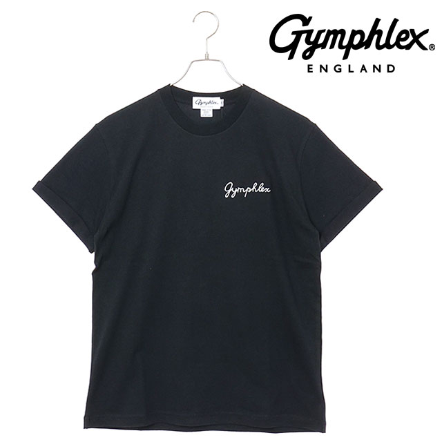 樂天商城 - 【最大100%ポイントバック】Gymphlex ジムフレックス ショートスリーブ Tシャツ [#GY-C0446 COM SS26] S/S T-SHIRT メンズ・レディース ユニセックス トップス カットソー Tシャツ 半袖 シンプル おしゃれ ブラック BLACK(WHITE) 【メール便可】 正規取扱店