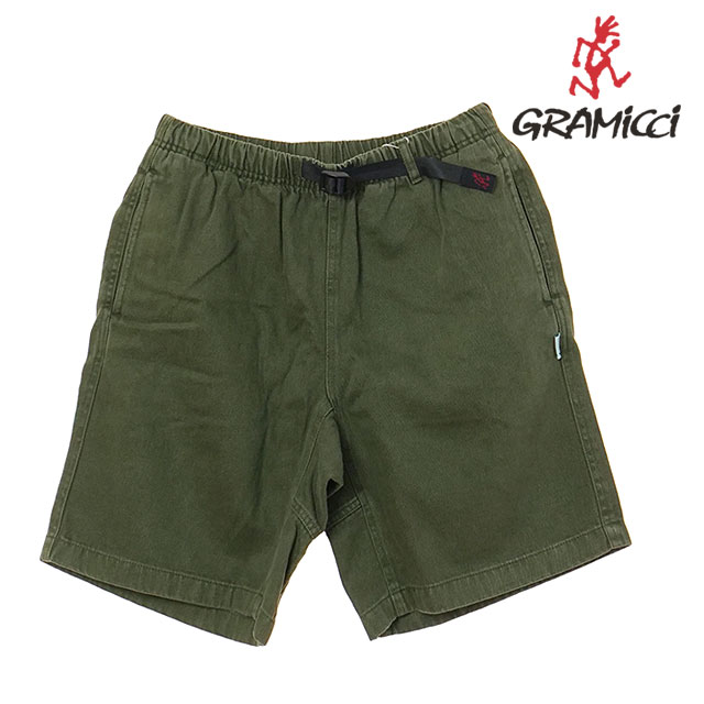 GRAMICCI グラミチ メンズ ヘンプ Gショーツ [G5SM-P067 SS26] HEMP G-SHORT ボトムス ショートパンツ 短パン ヘンプ混 グリーン OLIVE 正規取扱店