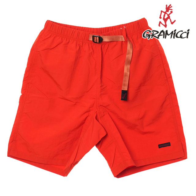 GRAMICCI グラミチ メンズ ナイロン パッカブル Gショーツ [G6SM-P082 SS26] NYLON PACKABLE G-SHORT ボトムス ショートパンツ 短パン オレンジ BURNT-ORANGE 正規取扱店