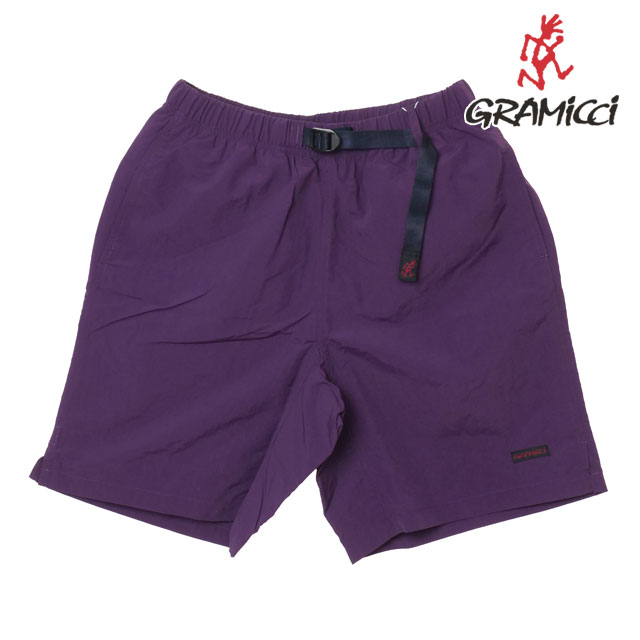 GRAMICCI グラミチ メンズ ナイロン パッカブル Gショーツ [G6SM-P082 SS26] NYLON PACKABLE G-SHORT ボトムス ショートパンツ 短パン パープル DEEP-PURPLE 正規取扱店