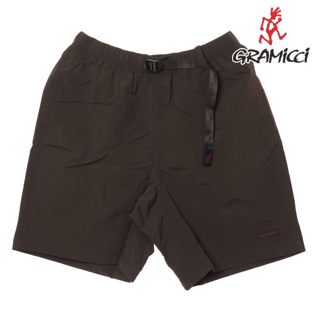 GRAMICCI グラミチ メンズ ナイロン パッカブル Gショーツ [G6SM-P082 SS26] NYLON PACKABLE G-SHORT ボトムス ショートパンツ 短パン ブラウン CHOCOLATE 正規取扱店