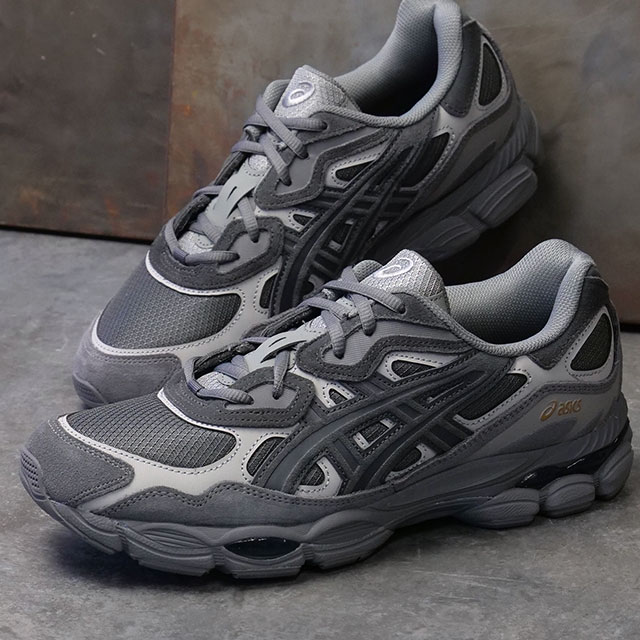 ASICS SportStyle アシックス スポーツスタイル スニーカー メンズ ゲルエヌワイシー [1203A739-021 SS26] GEL-NYC 靴 シューズ フットウェア ジャパンブランド グレー OBSIDIAN-GREY/OBSIDIAN-GREY 正規取扱店