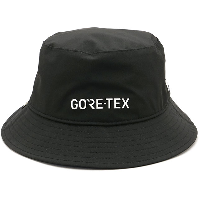 樂天商城 - 【最大100%ポイントバック】ニューエラ キャップ NEW ERA CAP アウトドア ハット バケットハット ゴアテックス [14774326 SS26] OD BUCKET01 DC GTX 2L メンズ・レディース ユニセックス 帽子 防水防風 GORE-TEX サイズ調整可能 ブラック 【メール便可】 正規取扱店